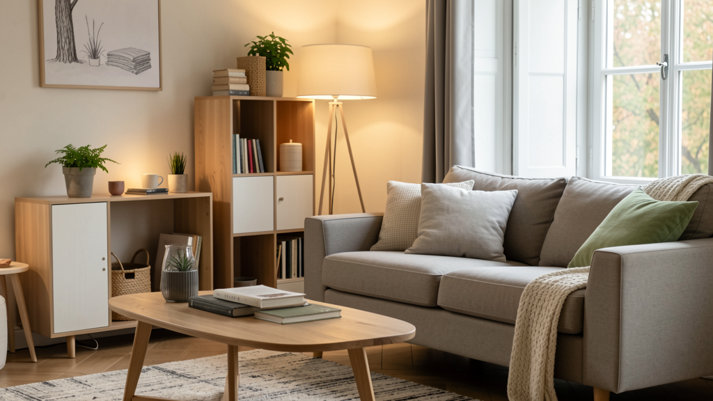 Editorial image illustrating The False Economy of Flatpacks: Why Your 'Temporary' Furniture is a Permanent Expense